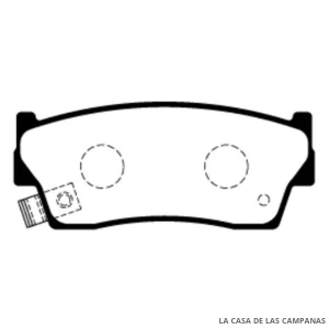 L4036-0M PASTILLAS DE FRENO DELANTERO