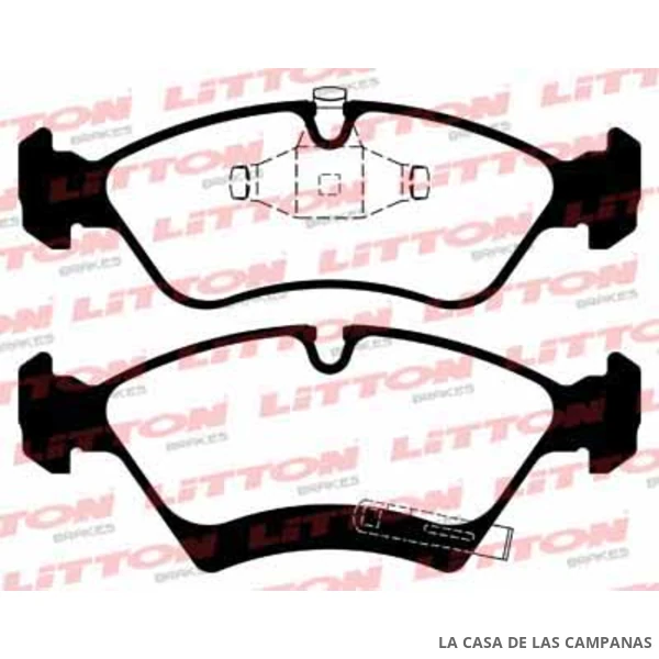 L4038-1ULT PASTILLAS DE FRENO DELANTERO
