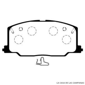 L4051-0M PASTILLAS DE FRENO DELANTERO