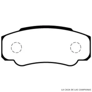 L4052-0M PASTILLAS DE FRENO TRASERO