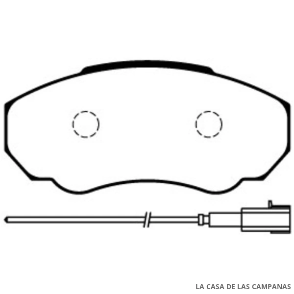 L4053-0ULT PASTILLAS DE FRENO DELANTERO