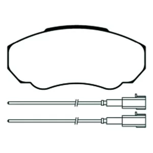 L4053-1M PASTILLAS DE FRENO DELANTERO