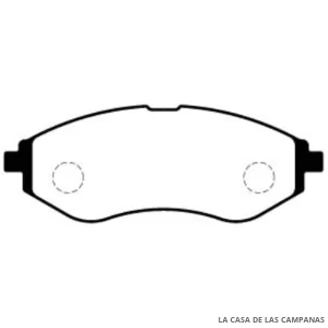 L4061-0M PASTILLAS DE FRENO DELANTERO