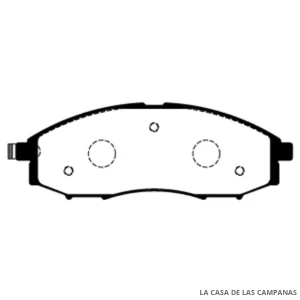 L4066-0ULT PASTILLAS DE FRENO DELANTERO