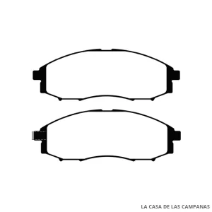 L4066-1M PASTILLAS DE FRENO DELANTERO