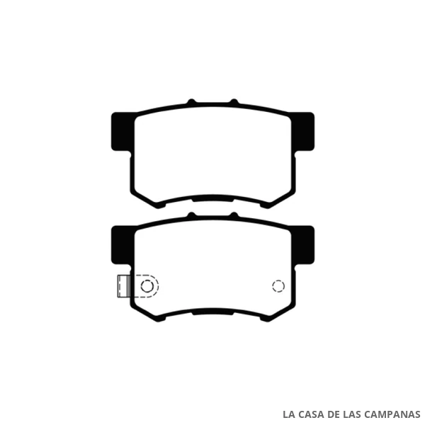 L4070-0ULT PASTILLAS DE FRENO TRASERO