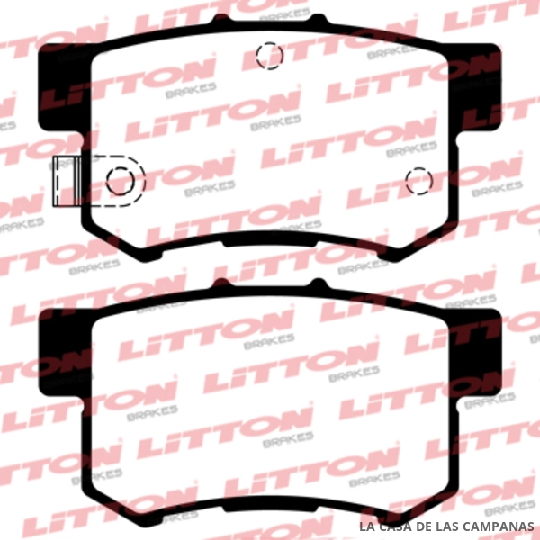 L4070-1ULT PASTILLAS DE FRENO TRASERO