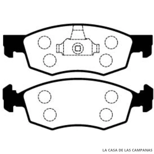 L4076-0ULT PASTILLAS DE FRENO DELANTERO