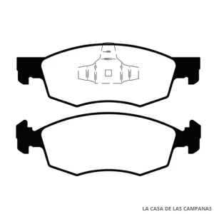 L4076-2ULT PASTILLAS DE FRENO DELANTERO