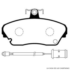 L4080-1M PASTILLAS DE FRENO DELANTERO