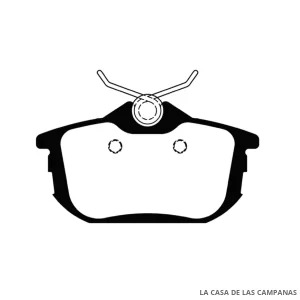 L4110-0M PASTILLAS DE FRENO TRASERO