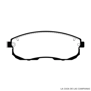 L4194-0M PASTILLAS DE FRENO DELANTERO