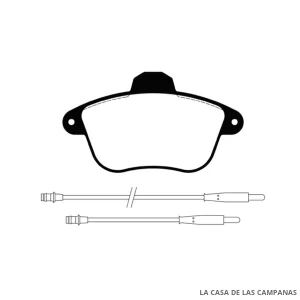 L4209-0M PASTILLAS DE FRENO DELANTERO