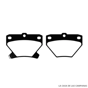 L4450-0M PASTILLAS DE FRENO TRASERO