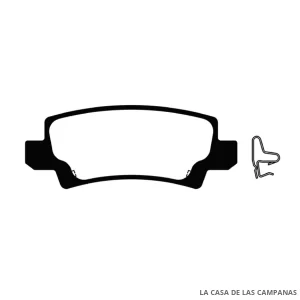 L4469-0ULT PASTILLAS DE FRENO TRASERO