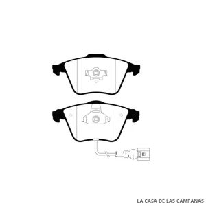 L4485-2M PASTILLAS DE FRENO DELANTERO