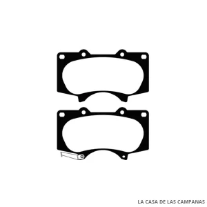 L4498-0M PASTILLAS DE FRENO DELANTERO