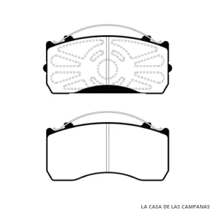 L4501-0ULT PASTILLAS DE FRENO DELANTERO