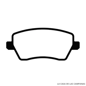 L4541-0M PASTILLAS DE FRENO DELANTERO
