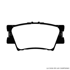 L4545-0M PASTILLAS DE FRENO TRASERO