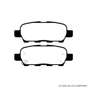 L4586-1M PASTILLAS DE FRENO TRASERO