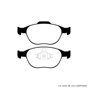 L4604-0M PASTILLAS DE FRENO DELANTERO