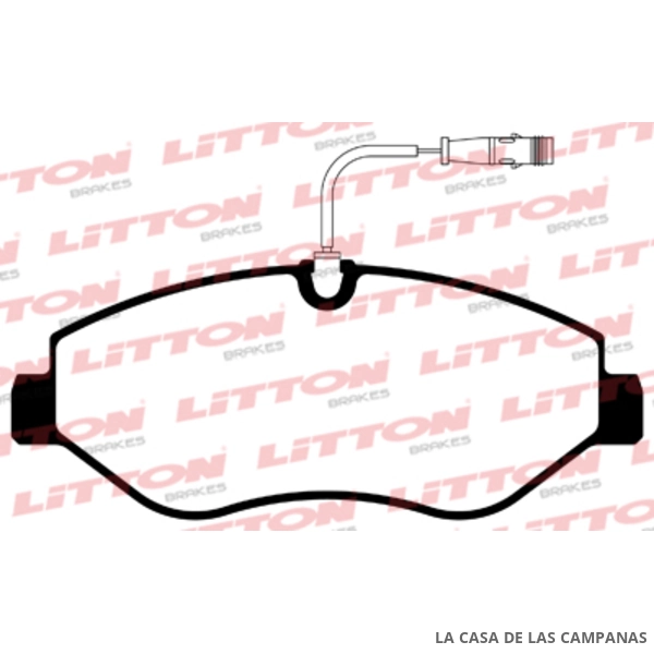 L4623-1M PASTILLAS DE FRENO DELANTERO