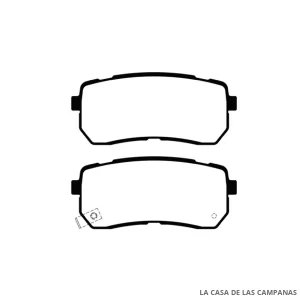 L4630-0ULT PASTILLAS DE FRENO TRASERO