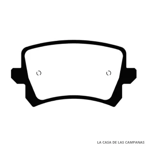L4635-0M PASTILLAS DE FRENO TRASERO