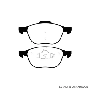 L4637-0M PASTILLAS DE FRENO DELANTERO