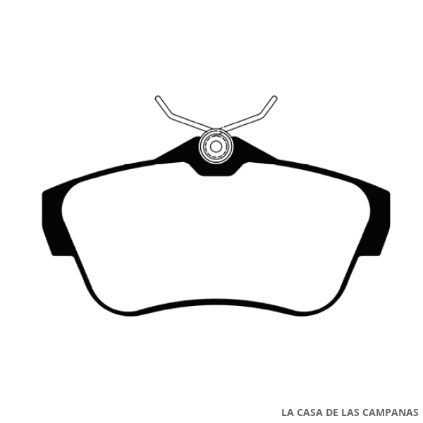 L4643-0ULT PASTILLAS DE FRENO TRASERO