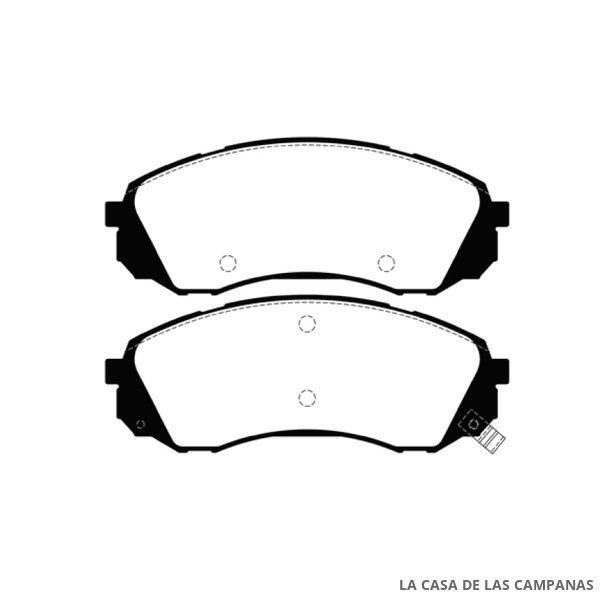 L4646-0ULT PASTILLAS DE FRENO DELANTERO