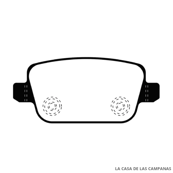 L4650-0ULT PASTILLAS DE FRENO TRASERO