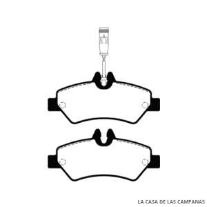 L4698-1ULT PASTILLAS DE FRENO TRASERO