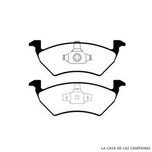 L4733-0M PASTILLAS DE FRENO DELANTERO