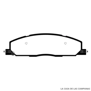L4765-0ULT PASTILLAS DE FRENO TRASERO