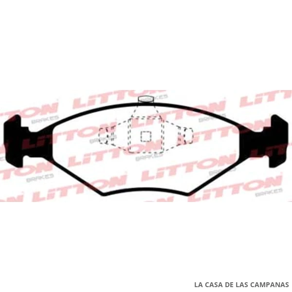 L4767-1ULT PASTILLAS DE FRENO DELANTERO