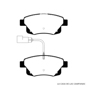 L4782-0ULT PASTILLAS DE FRENO TRASERO