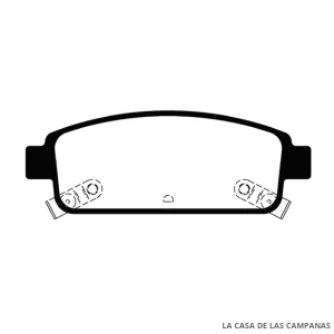 L4824-0ULT PASTILLAS DE FRENO TRASERO