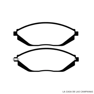 L4844-0ULT PASTILLAS DE FRENO DELANTERO