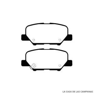 L4867-0ULT PASTILLAS DE FRENO TRASERO