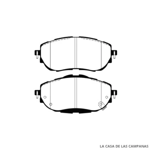 L4881-0ULT PASTILLAS DE FRENO DELANTERO