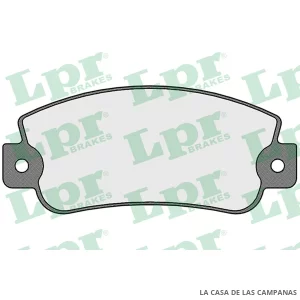 LPR05P021 PASTILLAS DE FRENO DELANTERO