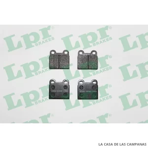 LPR05P025 PASTILLAS DE FRENO TRASERO