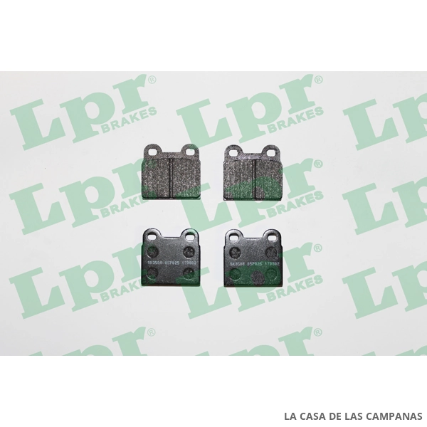 LPR05P025 PASTILLAS DE FRENO TRASERO - Imagen 2