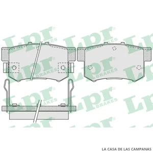 LPR05P1014 PASTILLAS DE FRENO TRASERO