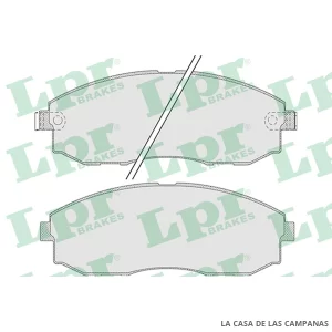 LPR05P1015 PASTILLAS DE FRENO DELANTERO