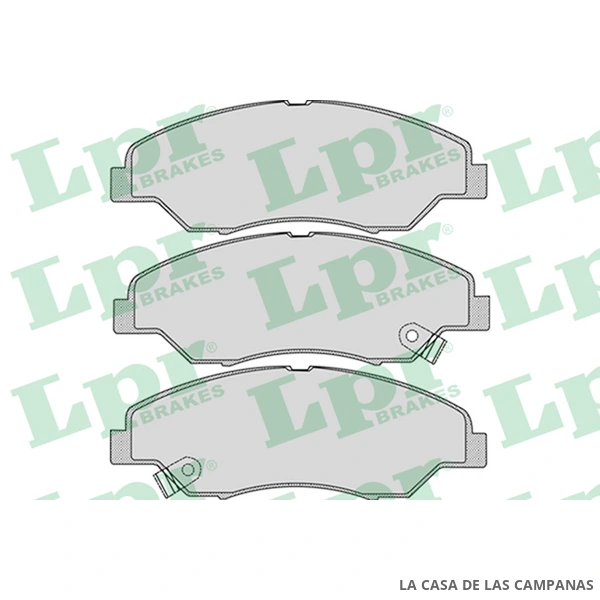 LPR05P1053 PASTILLAS DE FRENO DELANTERO