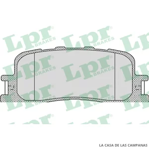 LPR05P1115 PASTILLAS DE FRENO TRASERO