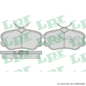 LPR05P1123 PASTILLAS DE FRENO DELANTERO